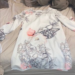 Floral Long Sleeve Dress